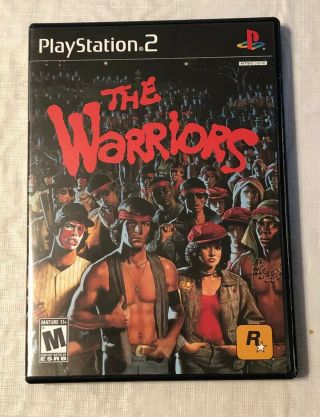 The Warriors (ps2,  2005).  Complete Black Label,  Rare