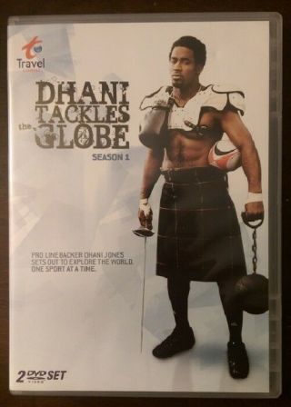 Dhani Tackles The Globe First Season 1 One Dvd Out Of Print Rare 2 - Disc Set Oop