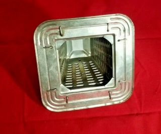 Antique Pressed Metal Toaster Stovetop 2
