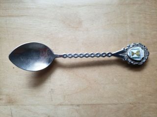 Antique,  Vintage Collectible Souvenir Spoon 4.  75 ",  Israel