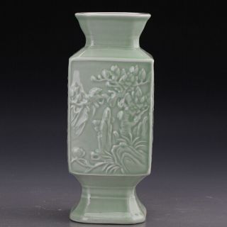 Chinese Ancient Antique Hand Make Porcelain Vase Yongzheng Mark D3