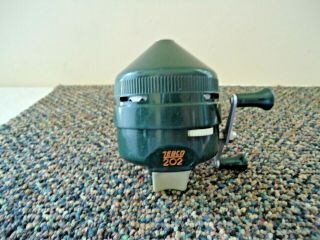 Vintage Zebco 202 Green Color Fishing Reel " Collectible Reel "