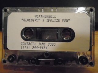 Mega Rare Weatherbell Demo Cassette Tape 2 Unreleased Annette Zilinskas Bangles