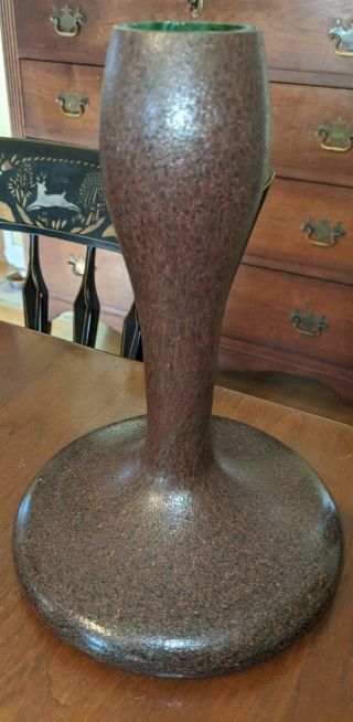 Antique Bohemian Czech Art Glass Vase Possibly Kralik