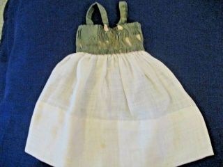 Antique Doll Jumper Dress For Small Bisque Fashion German French Doll Db28