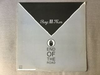 Boyz Ii Men " End Of The Road " (1992) Rare Brazil Promo Pressing 12 " Single Vinyl