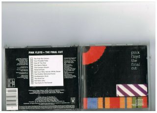 Pink Floyd Cd.  The Final Cut,  Rare Early Cbs