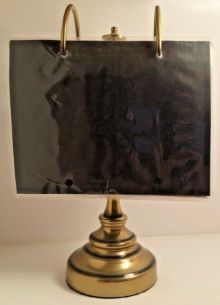 Vintage Stiffel Brass Flip Photo Holder,  Holds 16,  4 " X 6 " Photos