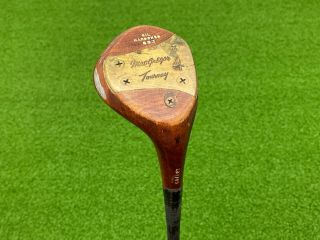 Rare Macgregor Golf Tourney Tommy Armour 693 Persimmon 4 Wood Right Steel