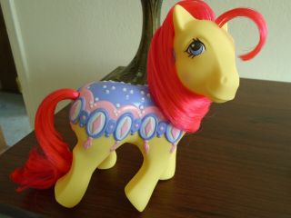 Vtg G1 My Little Pony Merry Go Round Diamond Dreams - Carousel Pony,  Rare,  Recon