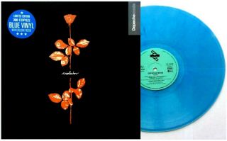 Depeche Mode Violator Rare Blue Vinyl Lp.  Only 300 Copies Made With Poster.  Nm