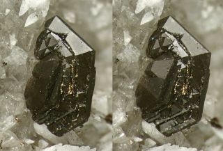 Rare black Gmelinite - Na micro crystals - Mont - Saint Hilaire – Poudrette quarry, 3
