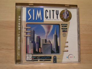 Maxis Sim City Classic Cd Macintosh Mac Os Rare Simulation Collectors Ed A,