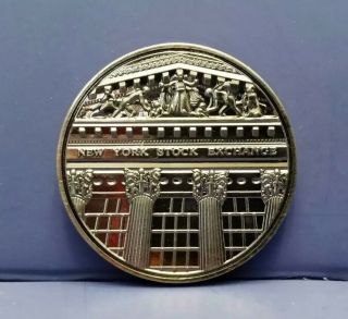 Rare - York Stock Exchange Coin,  Bear And Bull,  No Year,  In Pouch