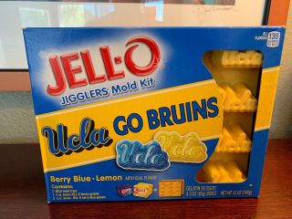 Ucla Go Bruins Jell - O Jigglers Mold Kit Rare Very Cool Wow
