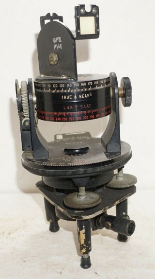 Wwii Military Astro Compass Mkii Canada Ref 6a/1174 No 1533/42 Made By Dominion