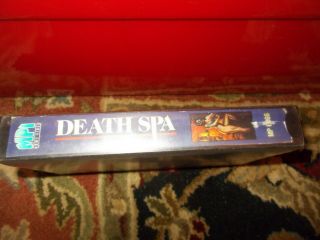 Death Spa - VHS 1989 rare Gym horror Cut Box Brenda Bakke workout OOP RARE 3