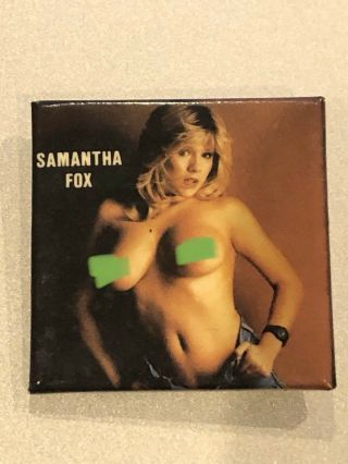 Rare Samantha Fox Vintage Nude 80 