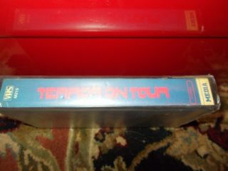 TERROR ON TOUR MEDIA HORROR SOV SLASHER RARE OOP VHS BIG BOX SLIP 3