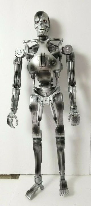 Terminator T2 Endoskeleton T - 800 15 " Electronic Figure Doll 1997 Toy Island Rare