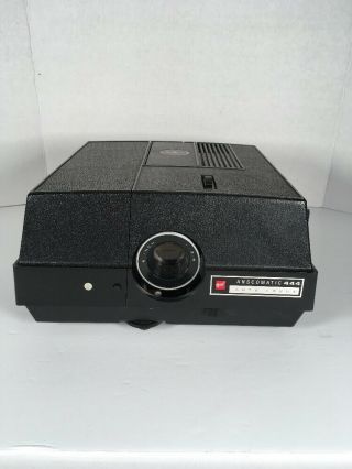 Rare Vintage Gaf Anscomatic 444 Slide Projector 35mm Pictures Remote