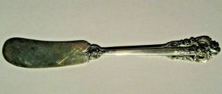Wallace Grande Baroque Sterling Silver Butter Knife No Monogram C 2