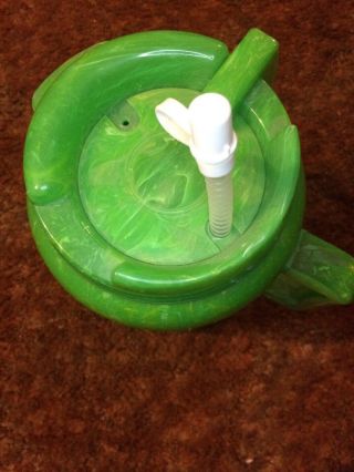 64 Oz Mountain Dew Plastic Insulated Travel Mug Whirley RARE Swirled 2