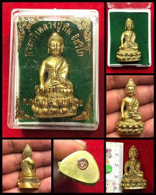 Real Phra Kring Lp Tim Ring Bell Wat Lahanrai Thai Amulet Talisman Buddha Charm