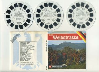 Die Weinstrasse Wine Road Germany Rare View - Master Packet C - 435 Exc.
