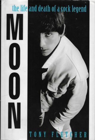Keith Moon Moon Rare First Edition Hardcover Book The Who