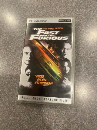 The Fast And The Furious (umd,  2005) Psp Playstation,  Cheapest Price Rare