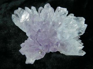A Larger Very Rare AMETHYST Crystal FLOWER Cluster From Brazil 69.  8gr 2