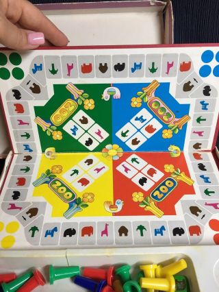 Very Rare Vintage Zoolandia Board Game Made In Spain