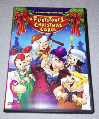 A Flintstones Christmas Carol (dvd,  2007) Rare Opp