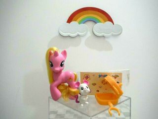 My Little Pony Cherry Pie With Pet Mouse Friendship Is Magic 2011 (rare)