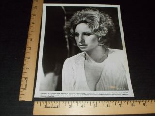 Rare Vtg 1975 Funny Lady Barbra Streisand Portrait Movie Photo
