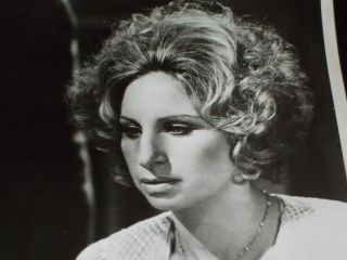 Rare VTG 1975 Funny Lady Barbra Streisand Portrait Movie Photo 2