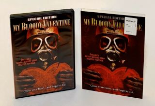 My Bloody Valentine [special Edition] (dvd 1981) •rare•