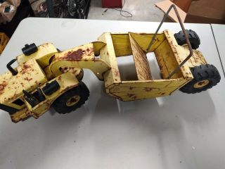 Tonka Mighty Scraper Rare Vintage Pressed Steel Toy Restoration Project