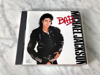 Michael Jackson Bad CD 1987 DADC PRESS Epic EK 40600 DIDP RARE Smooth Criminal 3