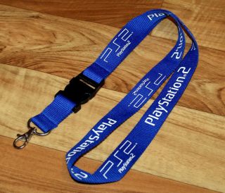 Playstation 2 Ps2 Very Rare Promo Lanyard Keyholder Collectible For Gamers