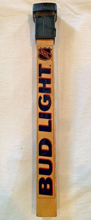 Rare Bud Light Nhl Hockey Stick Beer Tap Handle