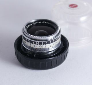rare Schneider Kreuznach Retina Curtar Xenon C F/5.  6 35mm Lens Kodak Retina Refl 3