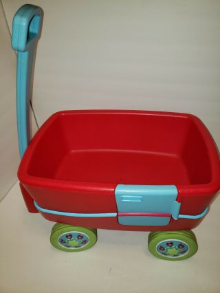 American Girl Doll Twins Twin Bitty Baby Red Wagon Rare 2005 Retired