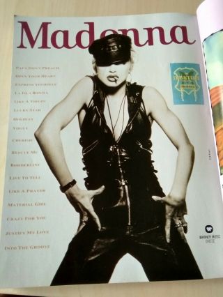 Madonna Rare Greek Promo Ad 1991 Justify My Love