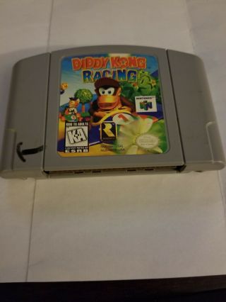 Nintendo 64 Diddy Kong Racing Cartridge Only Rare Cleaned And N64