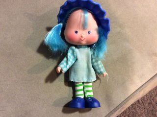 Vintage Strawberry Shortcake Doll Blueberry Muffin Missing Berry