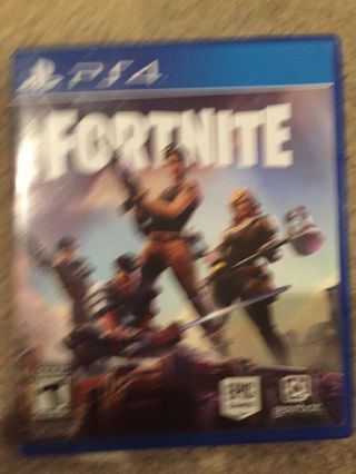 Fortnite Sony Playstation 4 Ps4 Physical Disc Complete Rare