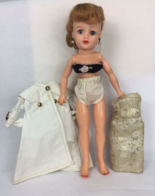 Vintage Little Miss Revlon Doll Vt 10 1/2 " Ideal 1950 