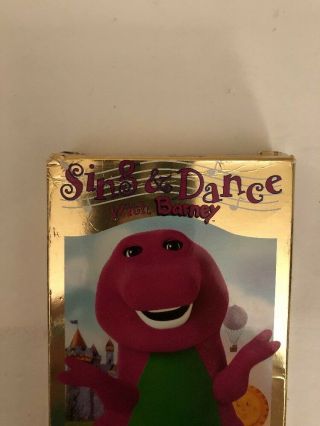 Barney - Sing and Dance With Barney (VHS,  1998) - RARE VINTAGE - SHIP N 24 HOURS 2
